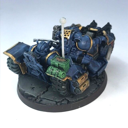 Space Marine Assault Bike Ultramarines - Painted - Warhammer 40K C4047