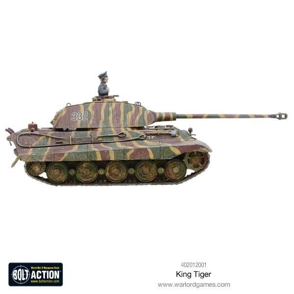 King Tiger Heavy Tank - Warlord Games Bolt Action Miniatures