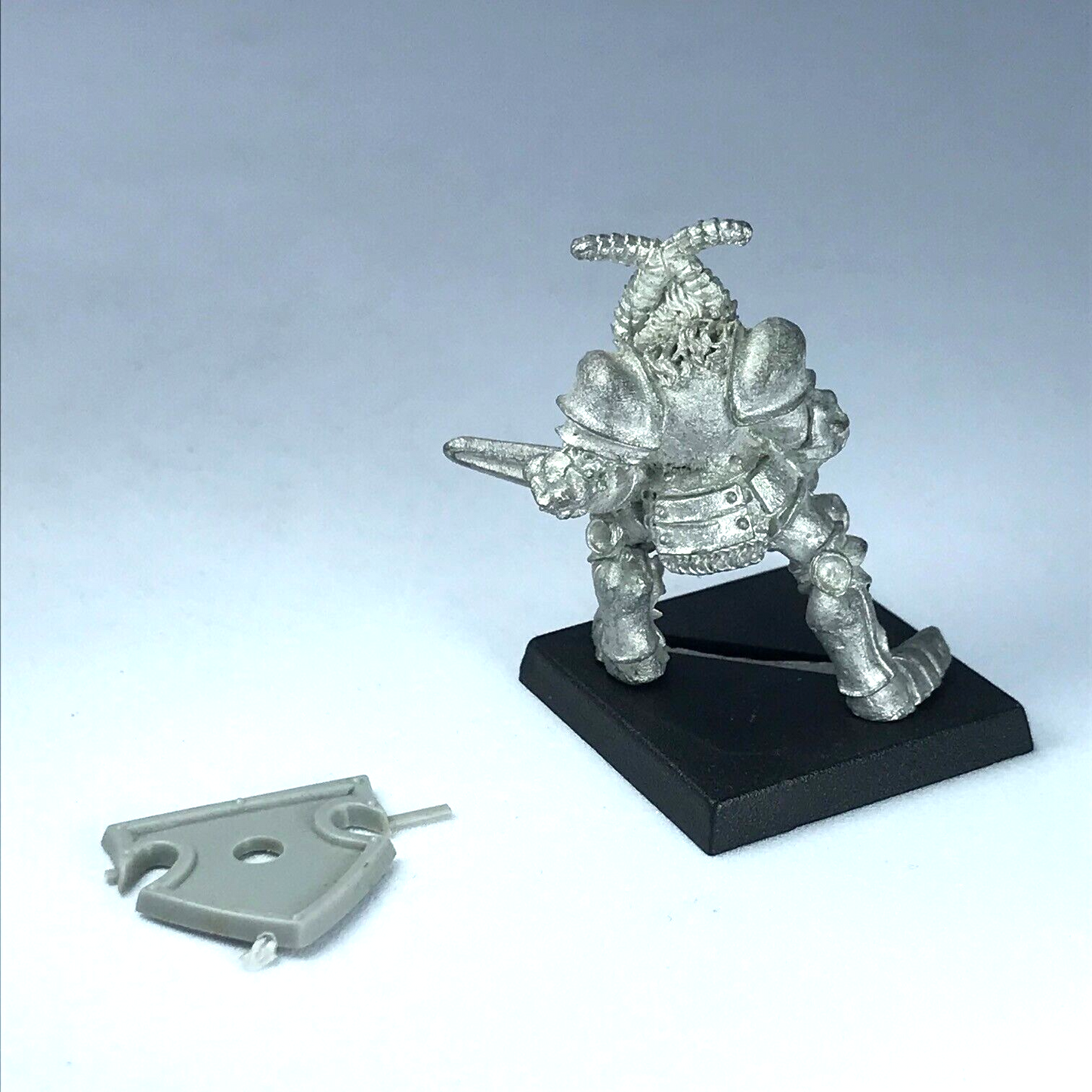 Classic Chaos Armoured Warrior Dated 1988 - Citadel Warhammer Fantasy GW X9134