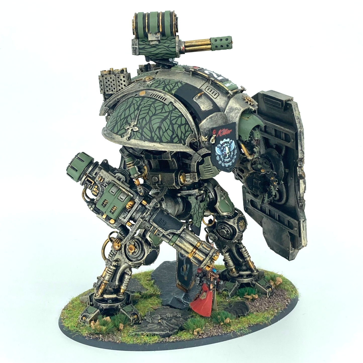 Imperial Knight Crusader Kitbash - Adeptus Mechanicus - Warhammer 40k (2)
