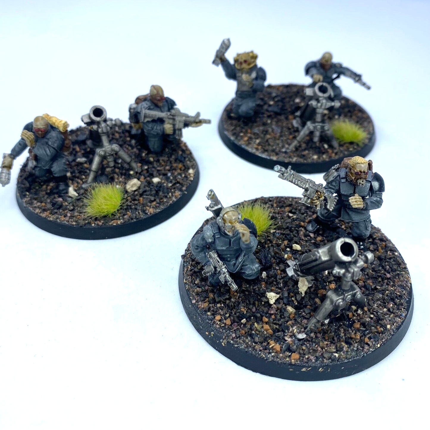 Brood Brothers Mortar Squad Genestealer Cults - Painted - Warhammer 40K C3062