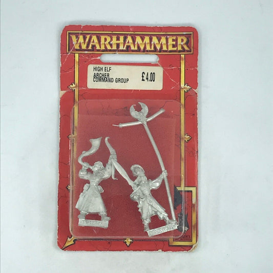 White Archer Command Group High Elves Elf Blister - Warhammer Fantasy C57