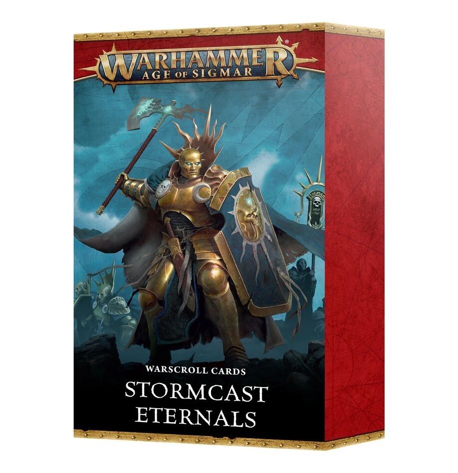 Stormcast Eternals Warscroll Cards - Brand New - Warhammer Age Of Sigmar GW
