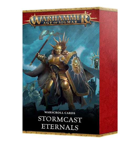 Stormcast Eternals Warscroll Cards - Brand New - Warhammer Age Of Sigmar GW