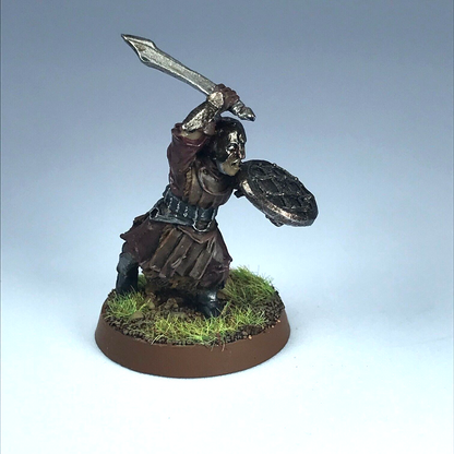 Mordor Orc Warrior LOTR - Warhammer / Lord of the Rings Painted Metal X8393