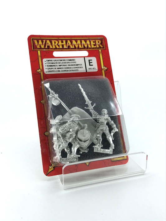 The Empire Greatsword Command Freepeople Sigmar Blister Warhammer Fantasy C1578