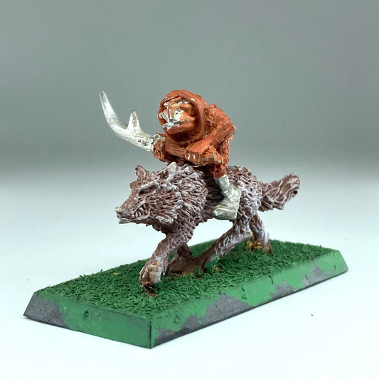 Goblin Wolf Rider - Orcs & Goblins - Citadel Warhammer Fantasy Metal X14649