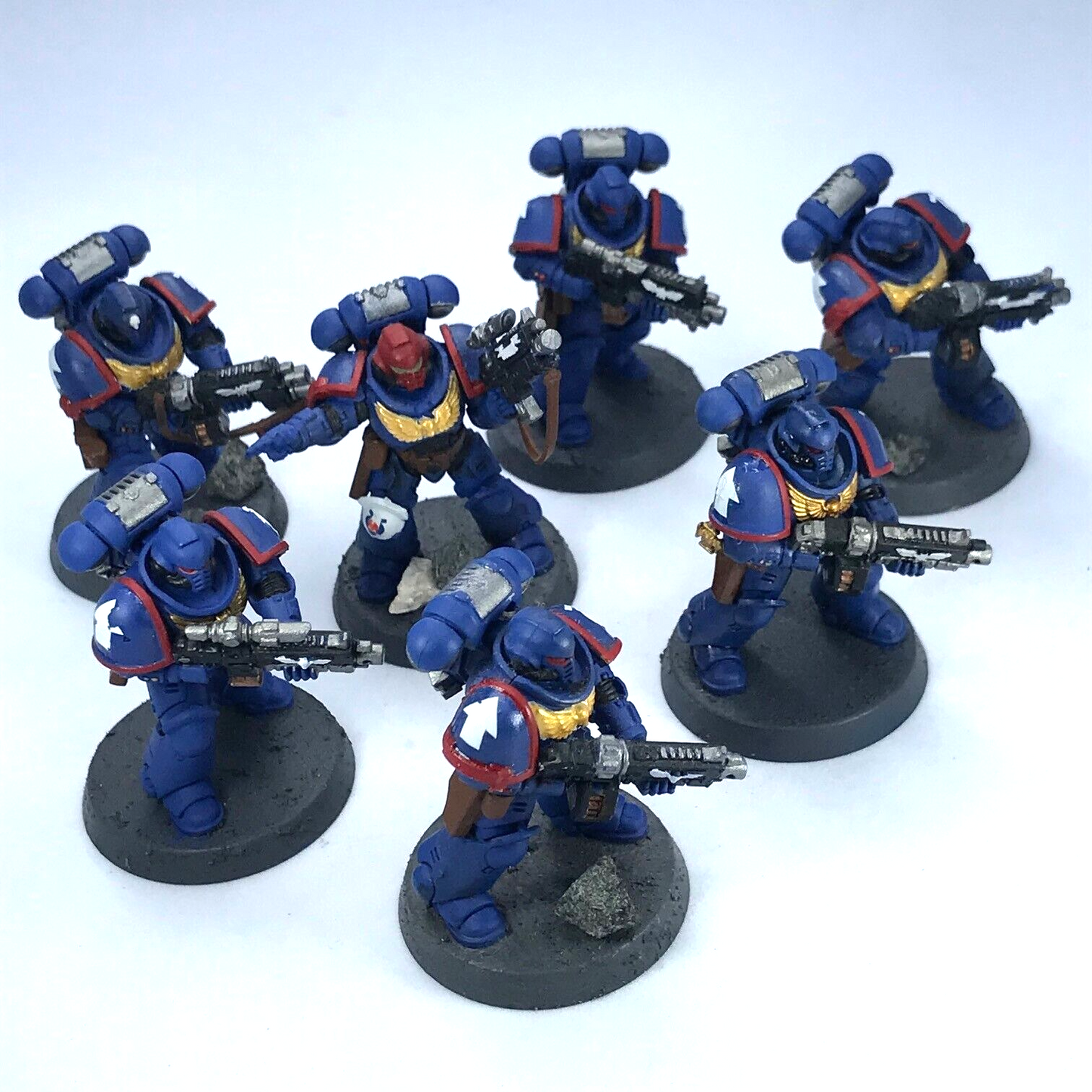 Primaris Intercessors Ultramarines Space Marines - Painted Warhammer 40K C1621