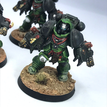 Salamanders Primaris Aggressors Space Marines - Warhammer 40K Painted C4688