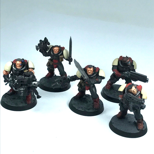 Space Marine Scout Squad - Painted - Warhammer 40K C2228