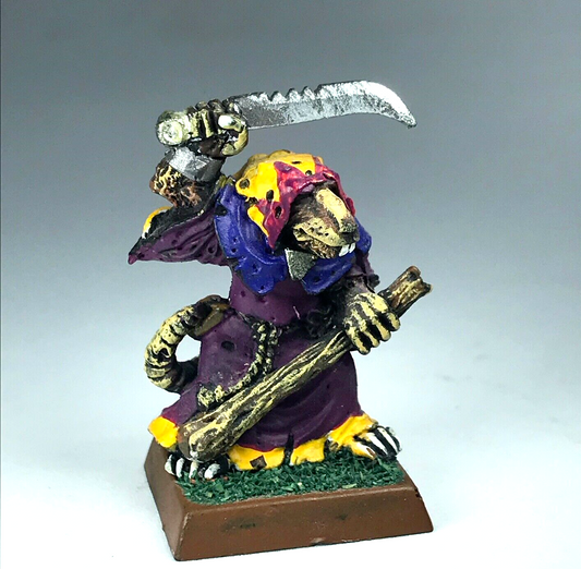 Skaven Plague Monk Painted - Citadel Warhammer Fantasy Classic Metal X6459