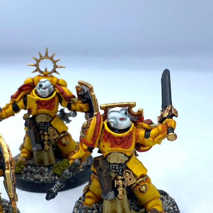 Bladeguard Veterans Imperial Fists Space Marine - Painted Warhammer 40K C3119