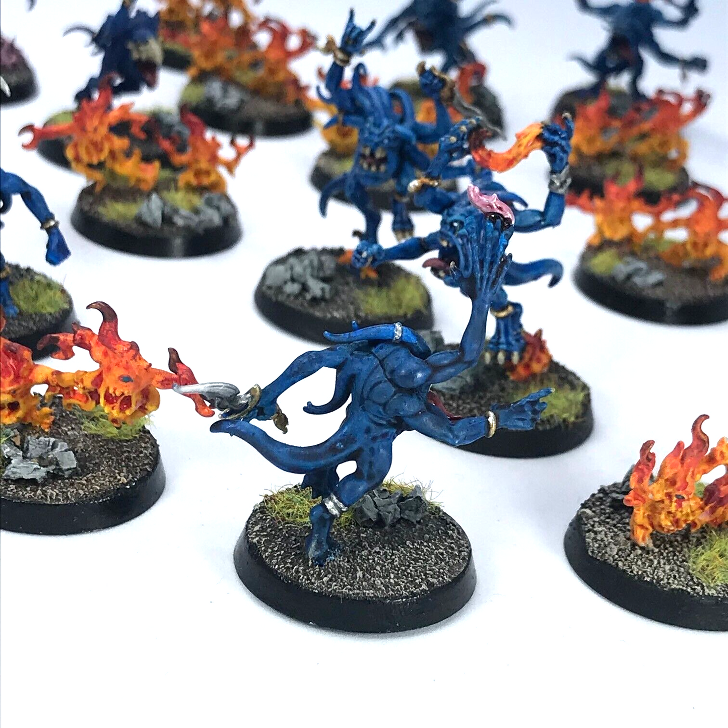 Blue Horrors of Tzeentch Chaos - Warhammer Age of Sigmar Painted C3260