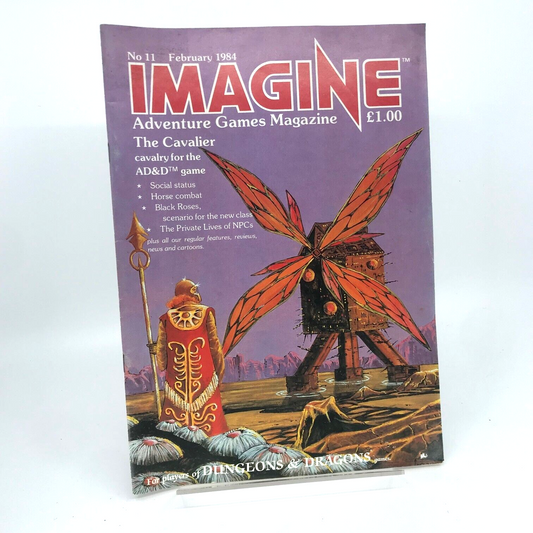 Imagine Magazine Issue 11 - Adventure Games Magazine - Dungeons & Dragons D549