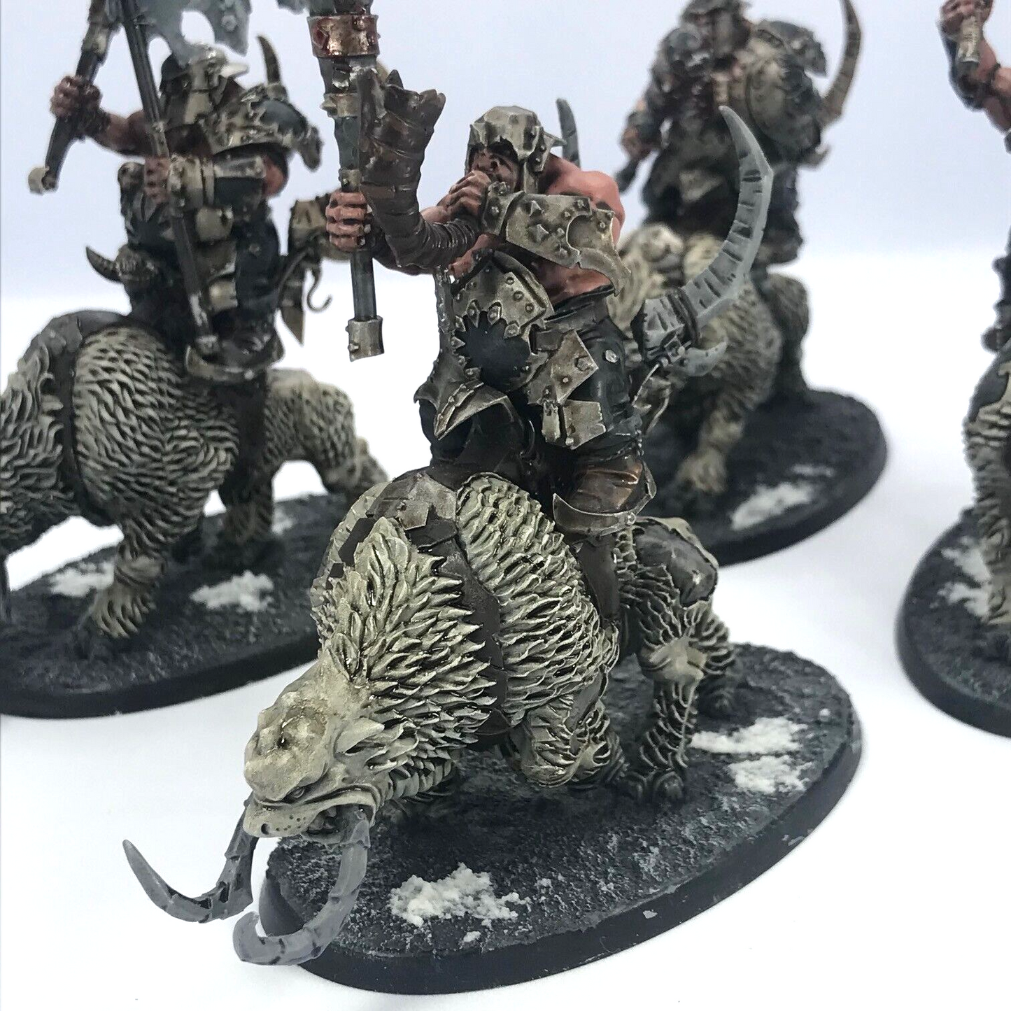 Mournfang Pack Ogor Mawtribes - Painted -Warhammer Fantasy Games Workshop BOX166