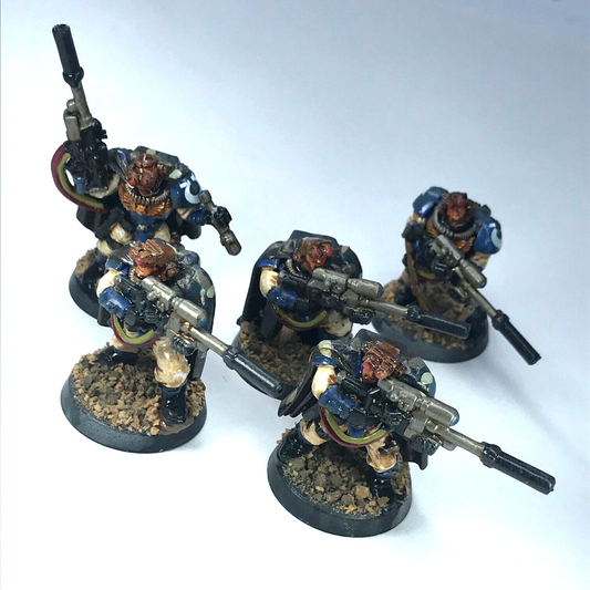 Classic Space Marine Scout Sniper Squad - Painted - Warhammer 40K C4020