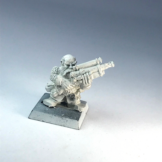 Dwarf Thunderer Rifleman - Citadel Warhammer Fantasy Classic Metal X5177