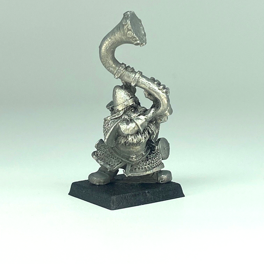 Dwarf Hammerer Musician - Citadel Warhammer Fantasy Classic Metal X12410