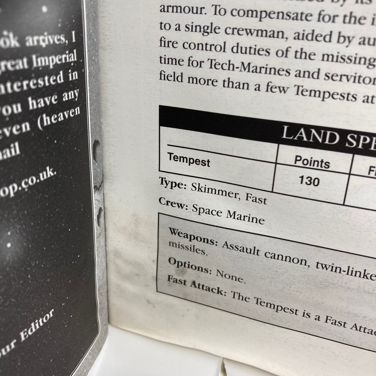 Imperial Armour Book - Damaged Lot - Warhammer 40k Games Workshop M1651