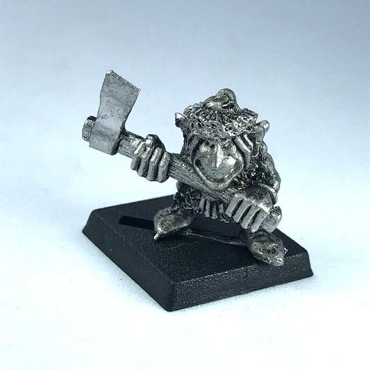 Forest Goblin with Axe Dated 1991 Classic Metal Citadel Warhammer Fantasy X10836