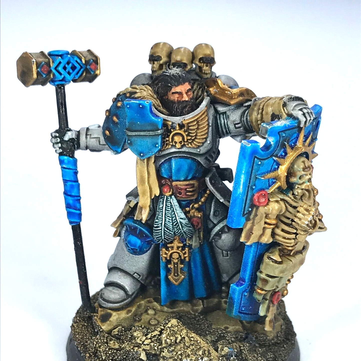 Custom Primaris Space Marines Captain - Painted - Warhammer 40K X11827