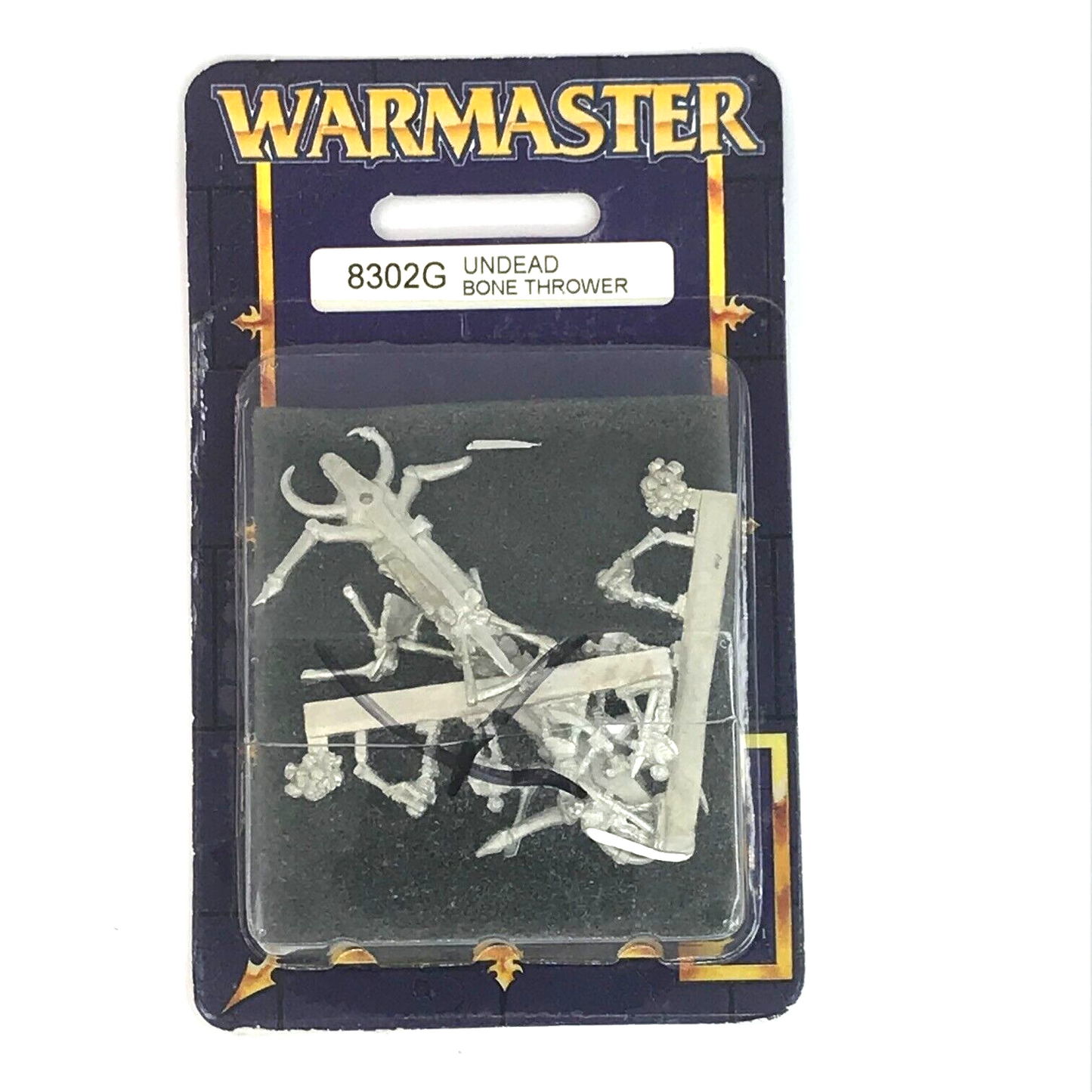 Metal Undead Skeleton Bone Thrower Blister - OOP - Warmaster Warhammer C2766