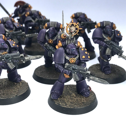 Legion MKVI Tactical Squad Space Marines - Warhammmer Horus Heresy Painted C4156