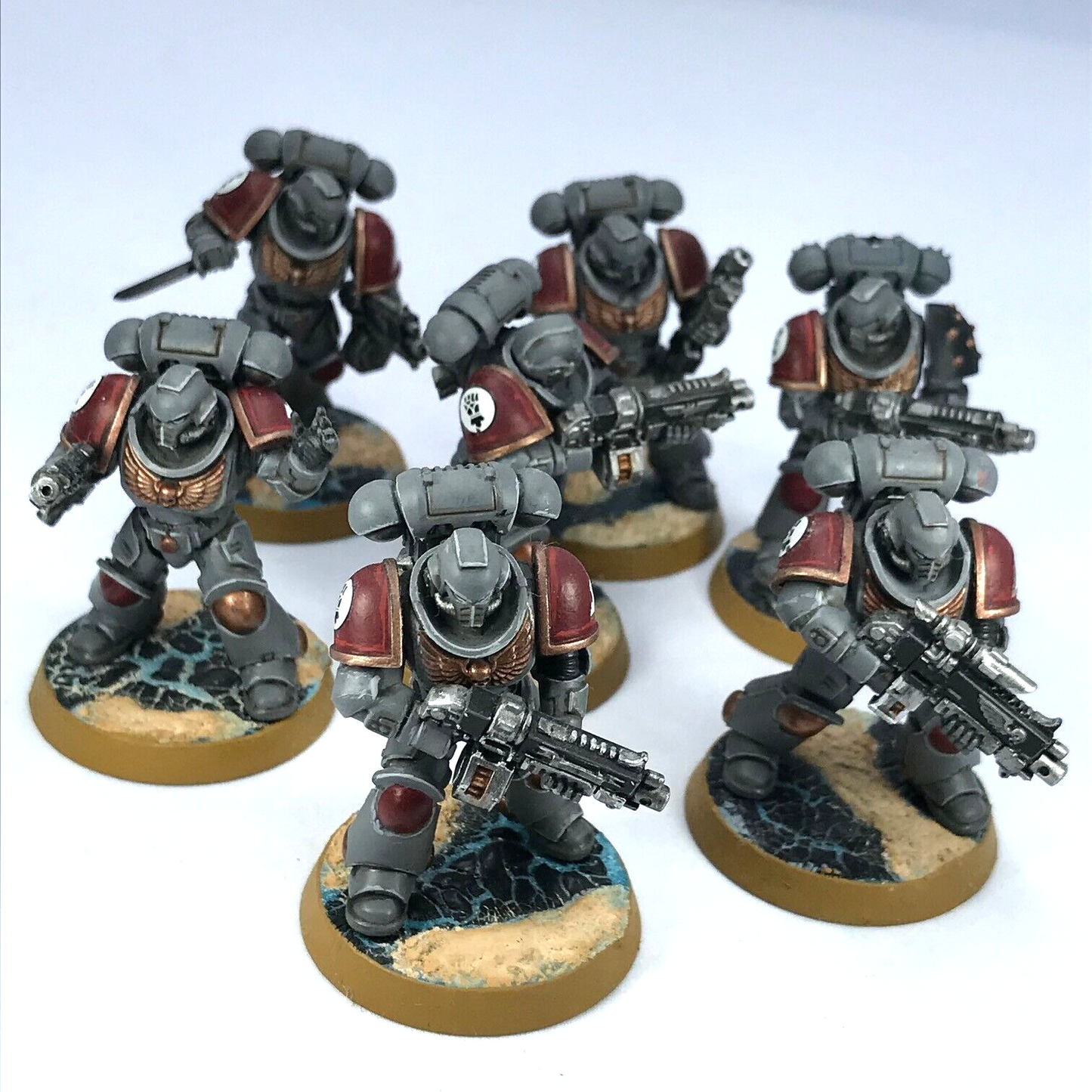 Primaris Intercessors Space Marine - Painted - Warhammer 40K C3493