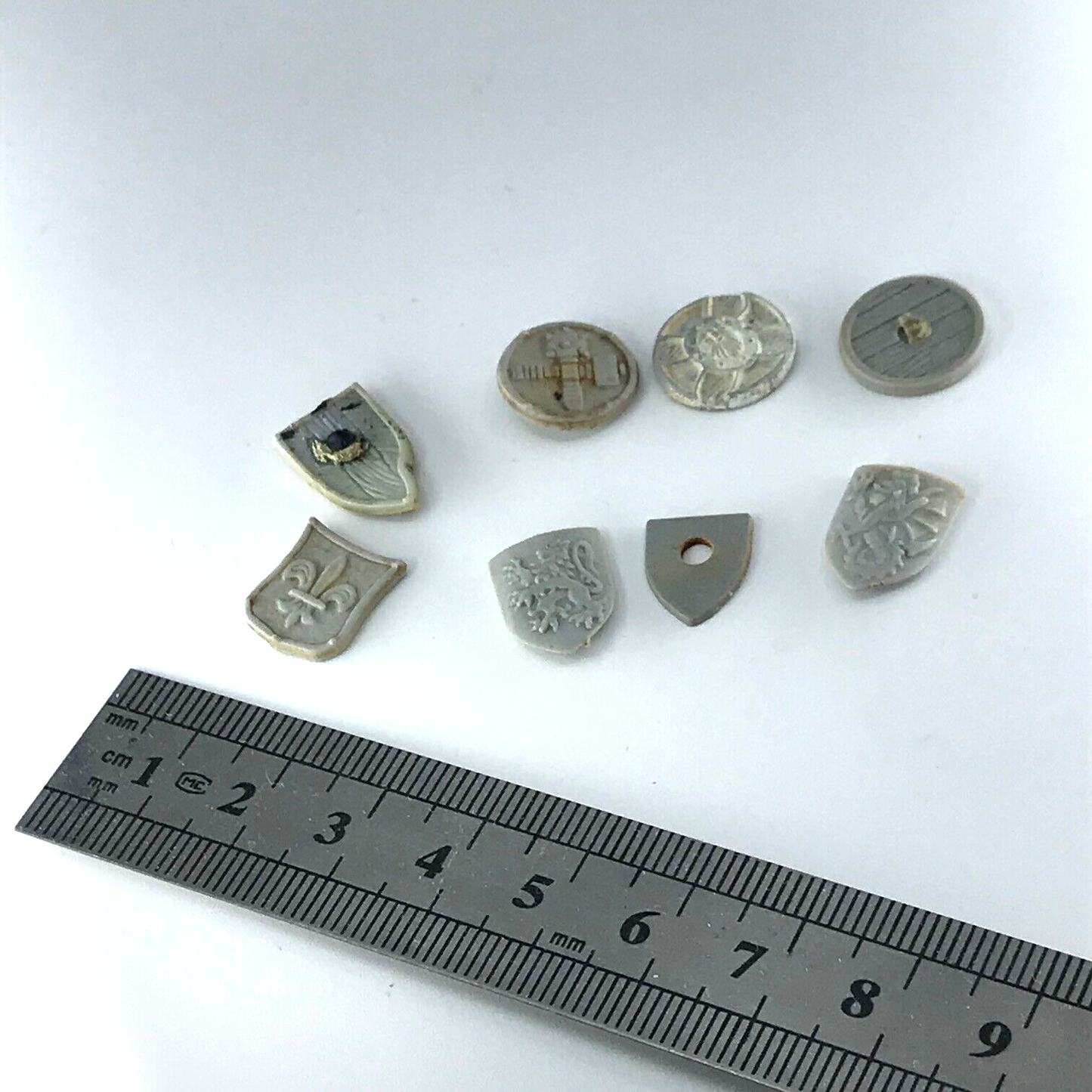 Dwarf Shield Parts Lot Citadel Spares - Warhammer Fantasy Games Workshop X10039