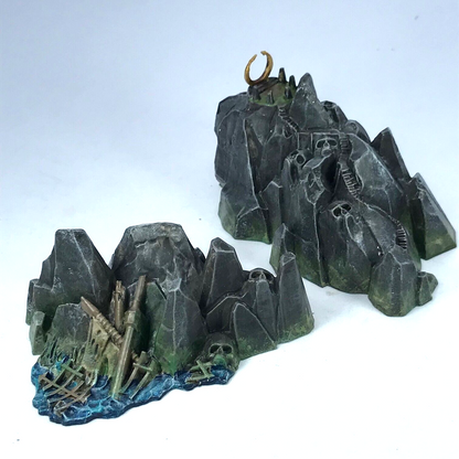 Dreadfleet Island Scenery - Painted - Warhammer Board Game C3709