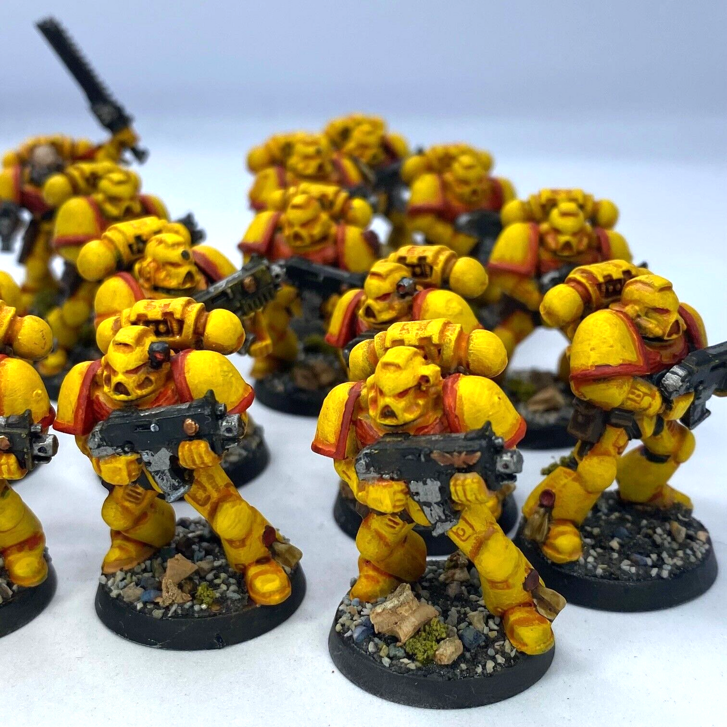 Classic Tactical Squad Imperial Fist Space Marine - Painted Warhammer 40K C3117