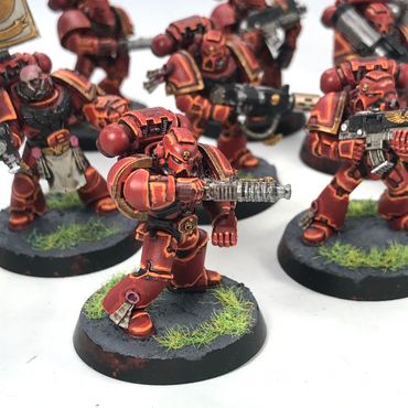 Blood Angel Squad Space Marines - Painted - Warhammer 40K C1955