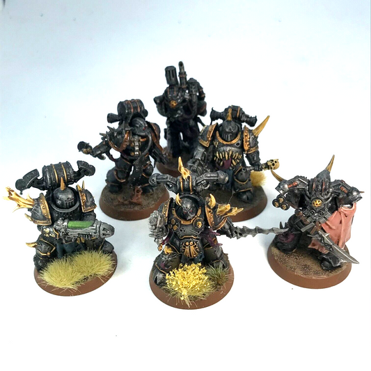 Chaos Space Marine Plague Marines Squad - Painted - Warhammer 40K C1662