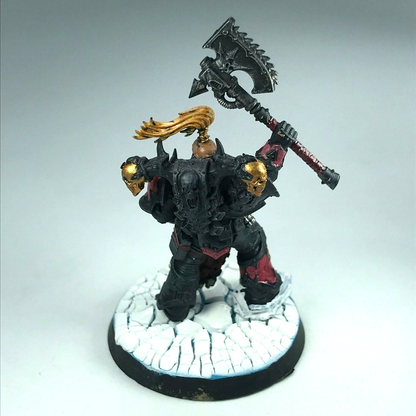 Chaos Space Marine Champion - Painted - Warhammer 40K X3409