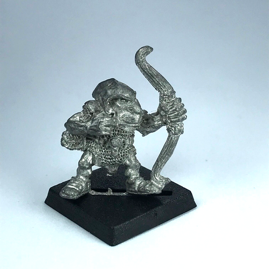 Classic Metal Goblin Archer Dated 1988 Orcs & Goblins Warhammer Fantasy X9581