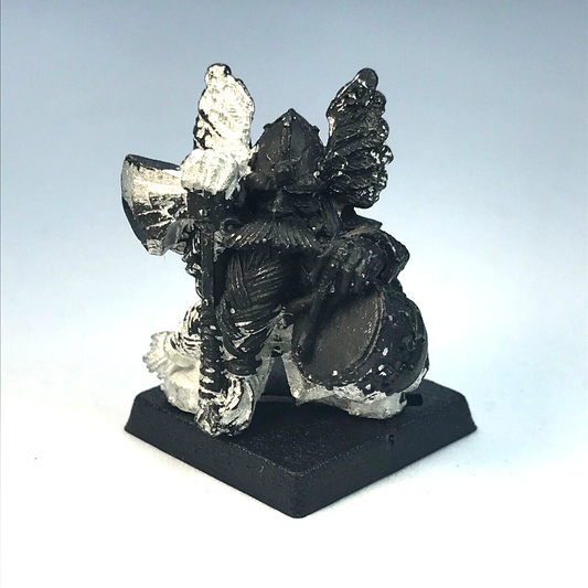 Classic Metal Dwarf Long Beard Musician Command - Warhammer Fantasy X5588