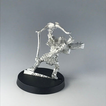 Armoured Moria Goblin Captain - Metal LOTR Warhammer / Lord of the Rings X9398