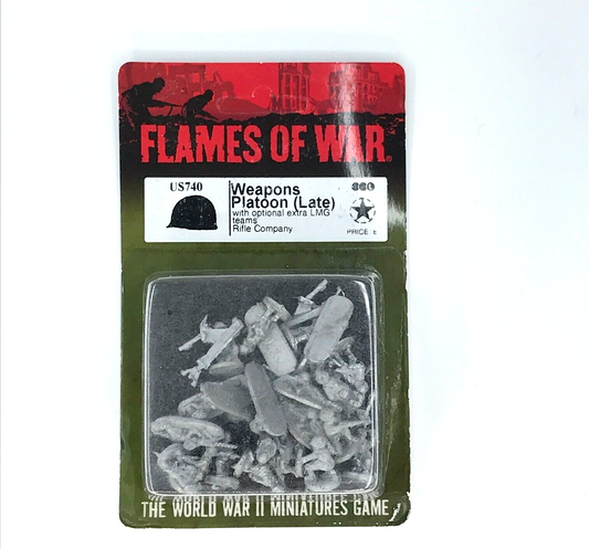 Weapons Platoon (Late) - USA - Blister - Flames of War C619