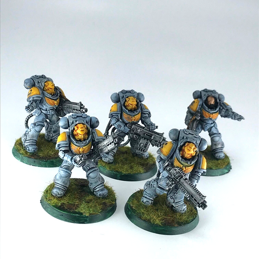 Space Wolves Heavy Intercessors - Warhammer 40K Games Workshop Painted C4975