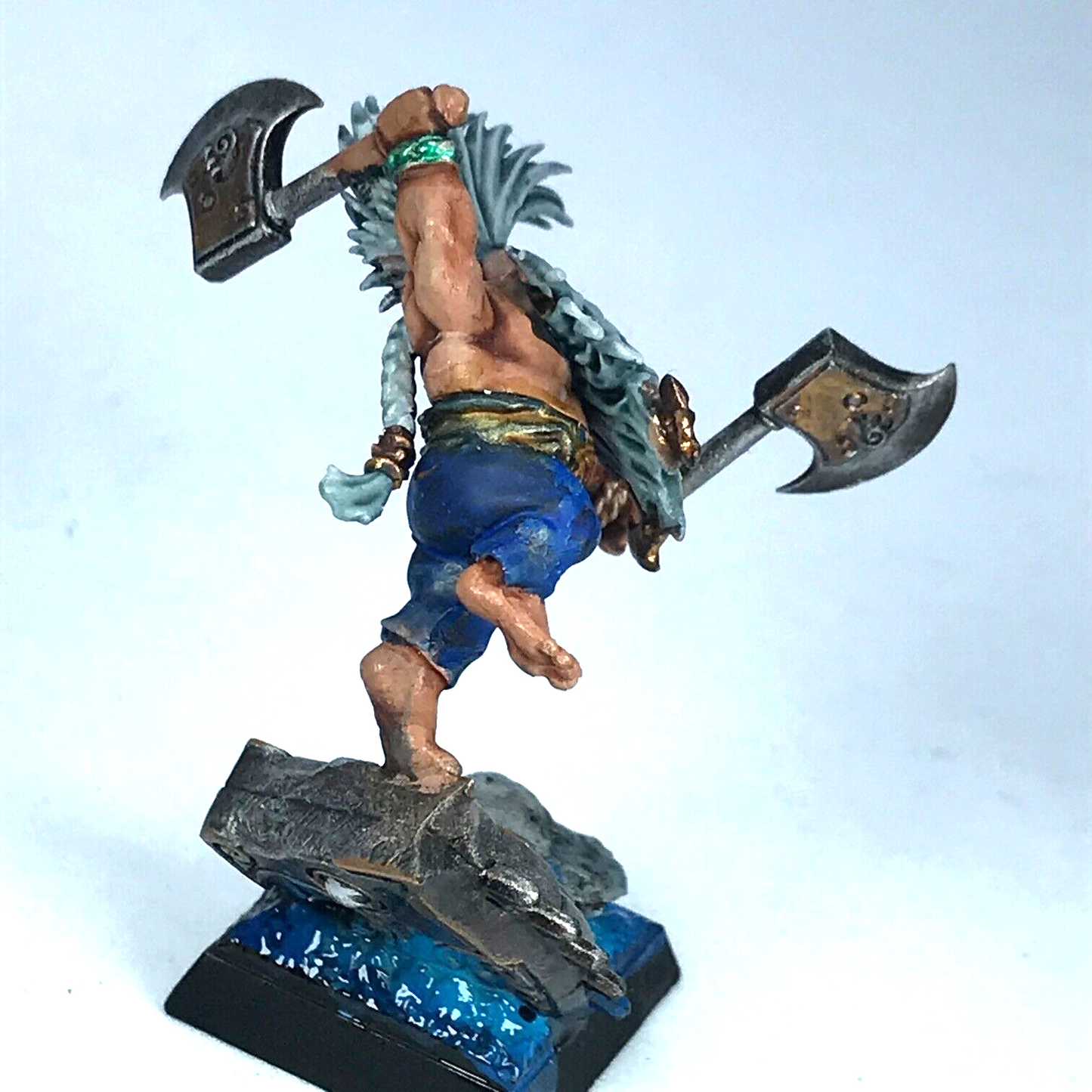 Grombrindal the White Dwarf Painted - Warhammer Fantasy / AoS  Fyreslayer X12233