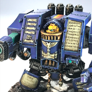 Ultramarines Space Marine Dreadnought - Painted - Warhammer 40K