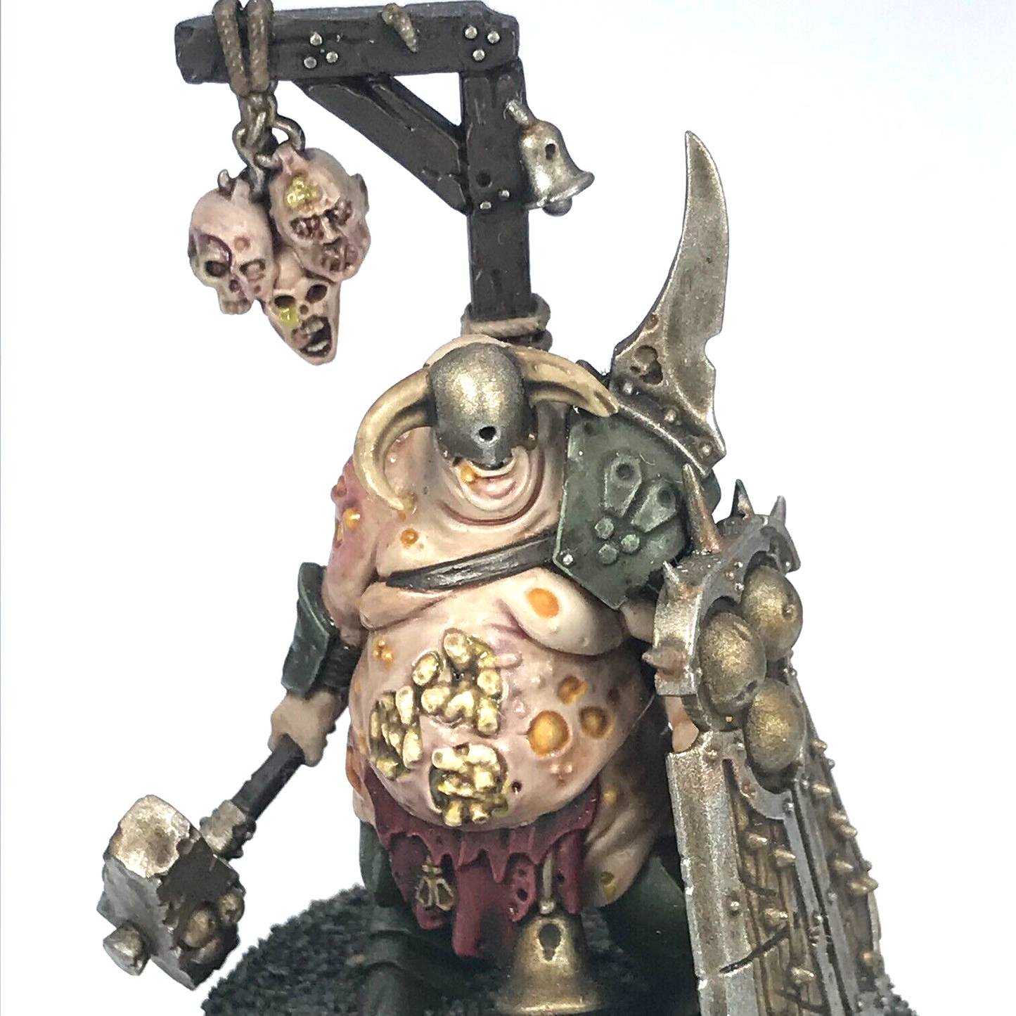 Nurgle Maggotkin Lord of Blights - Painted - Warhammer Age of Sigmar X2433