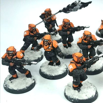 Cadian Guardsmen Squad Imperial Guard - Painted - Warhammer 40K C503