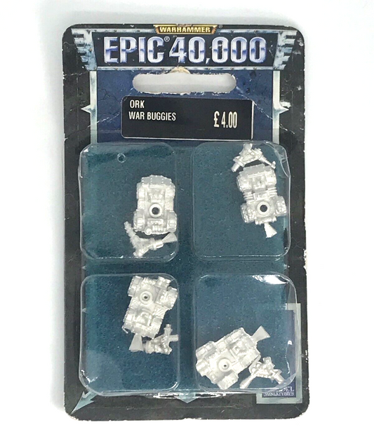 Space Ork War Buggies Blister - OOP - Epic Warhammer 40K Games Workshop C103