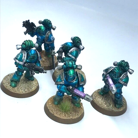 Alpha Legion Special Weapon Squad Horus Heresy - Painted - Warhammer 30K C3753