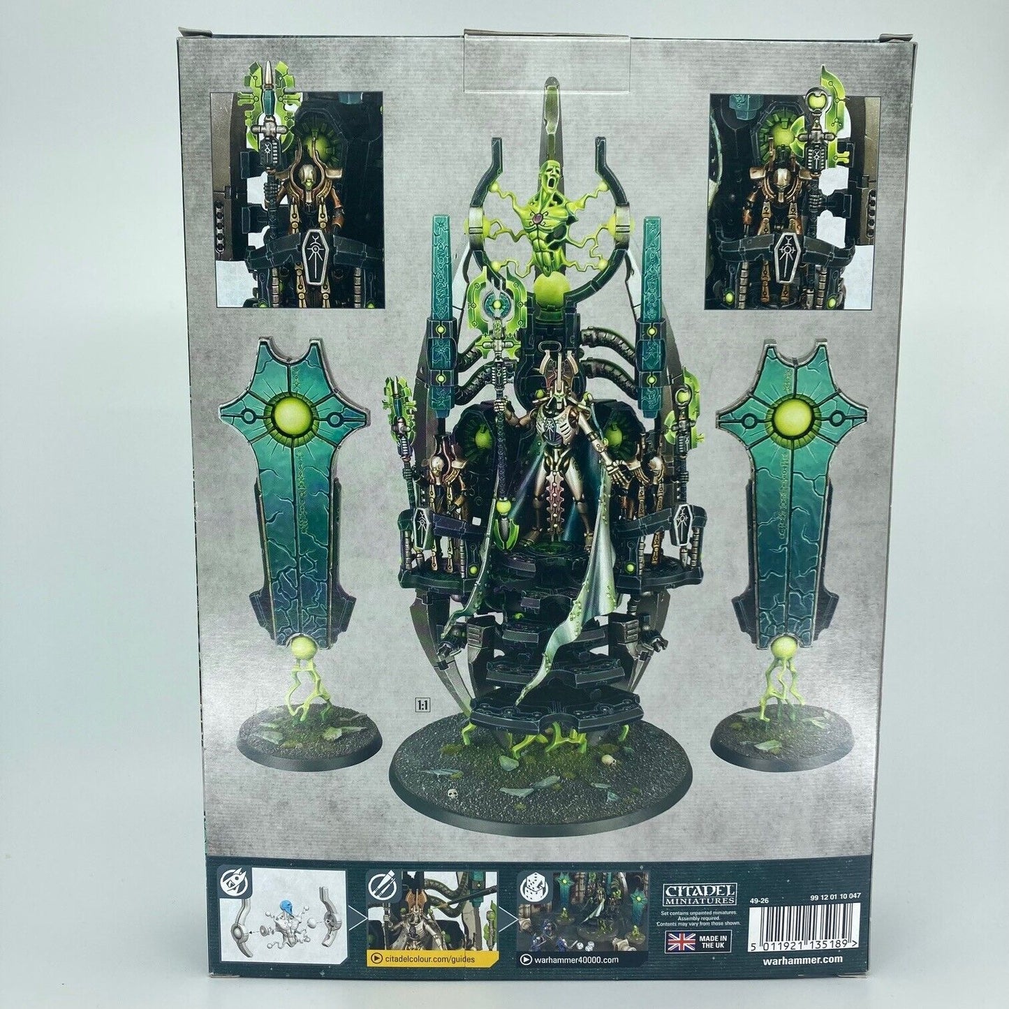 Necron Szarekh The Silent King Necrons Unassembled Warhammer 40K Games Workshop