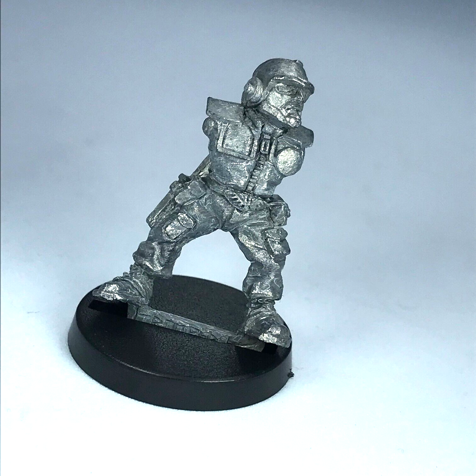 Classic metal rogue trader imperial trooper dated 1988 - warhammer 40k x12622