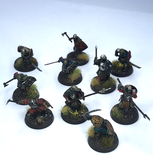 Mordor Orc Warriors - LOTR Warhammer / Lord of the Rings Painted C2146