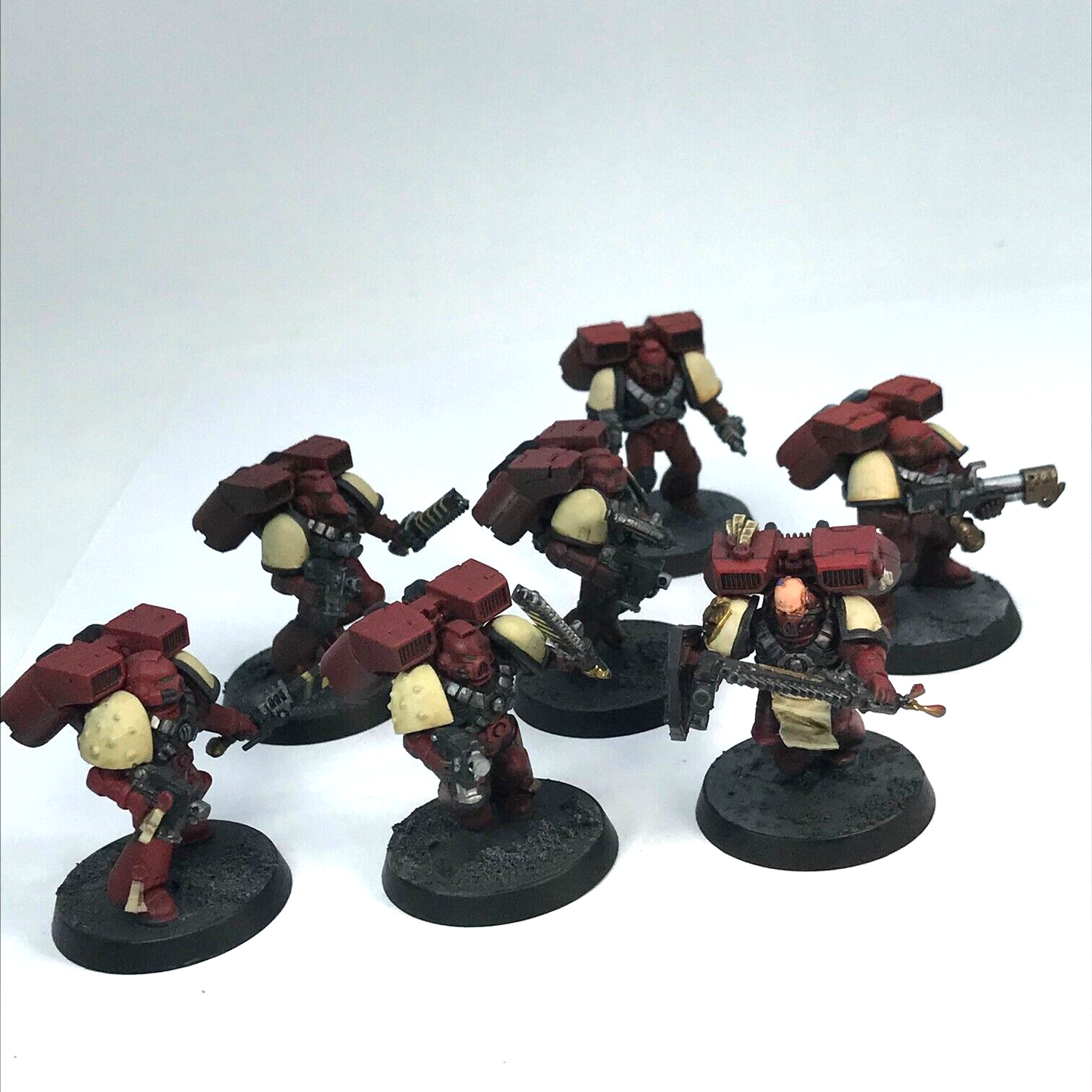Space Marine Assault Marine Squad Painted - Warhammer 40K C1979