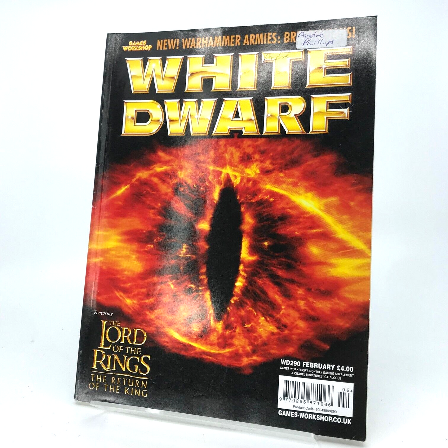 White Dwarf 290 Magazine Games Workshop Warhammer Fantasy 40,000 40K M502